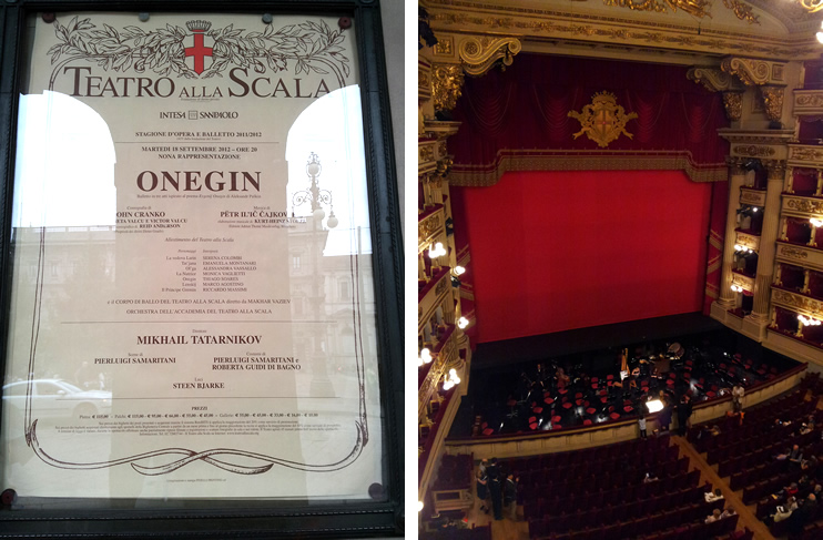 Onegin at La Scala