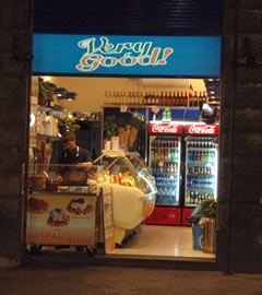 Gelateria in Florence, Italy