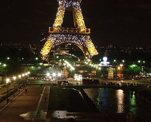 Eiffel Tower Sparkles